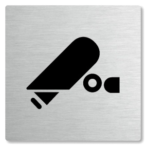 Kamera, 80x80mm, stříbrná, Nevada